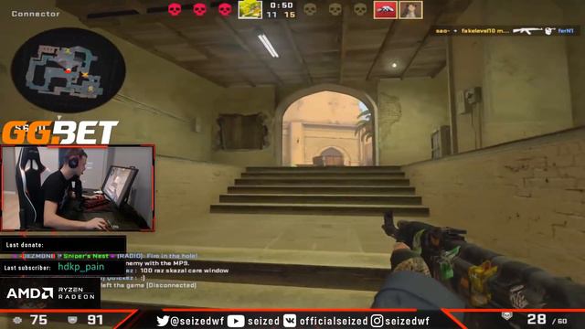 ЧТО СЛУЧИЛОСЬ С СИЗДОМ? ДО КАКОГО УРОВНЯ ОН ПАЛ? / SEIZED ИГРАЕТ НА FACEIT смотреть онлайн