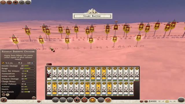 TOTAL WAR ROME 2 - BEEHIVE ONAGER AGAINST THOUSAND OF THE GENERALS смотреть онлайн