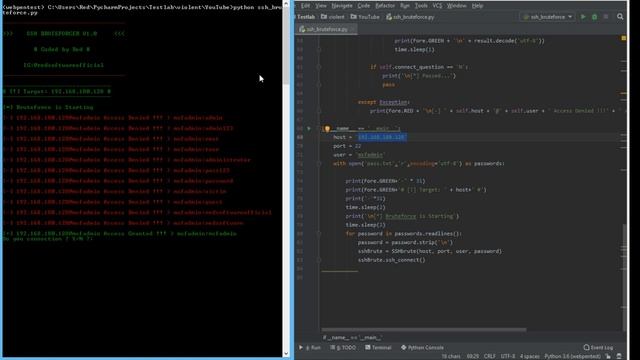 How to Brute-Force SSH Servers in Python смотреть онлайн