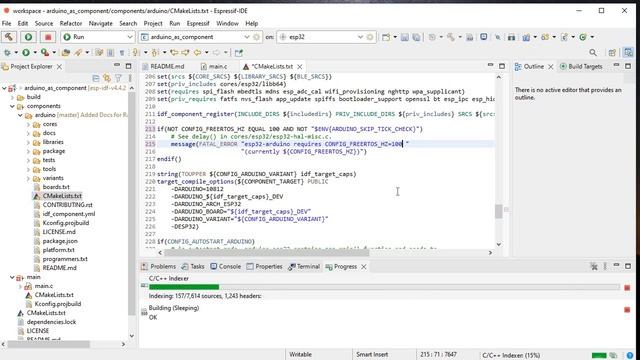 How to use Arduino as a component with ESP IDF using Espressif IDE смотреть онлайн