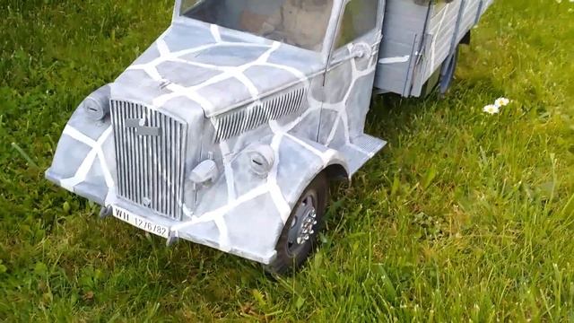 Opel Blitz 1:6 erste Test fahrt смотреть онлайн