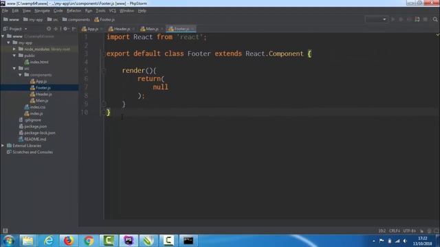 REACTJS - Aplicação de Página Única - #2 Esboço do Layout смотреть онлайн