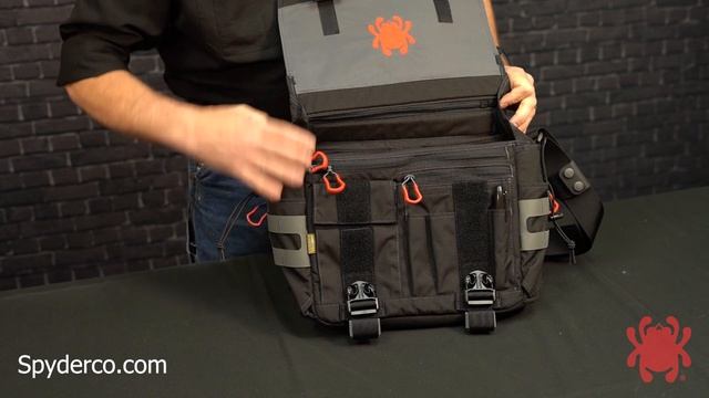 Spyderco by Vanquest Envoy-13 Messenger Bag смотреть онлайн