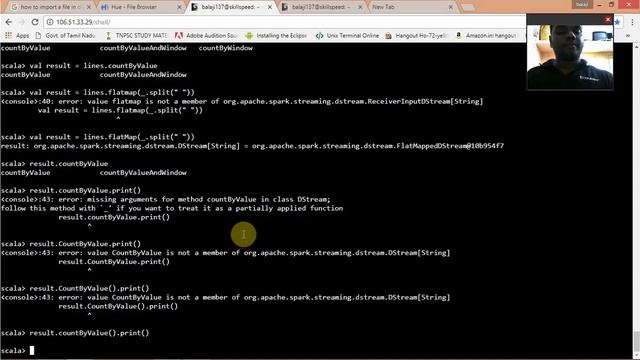 Realtime 5 creating a countbyvalueDstream in spark streaming смотреть онлайн