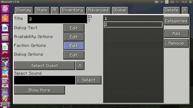 Minecraft Custom Npc | Как делать квесты?