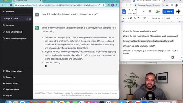 I asked CHAT GPT Mechanical Engineering Questions смотреть онлайн