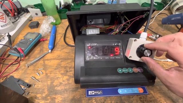 Ремонт весового терминала А12Е, проблема с клавиатурой, чем заменить, часть 2 смотреть онлайн