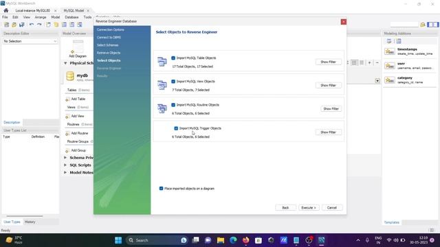 How to create ER Diagram in MySQL Workbench смотреть онлайн