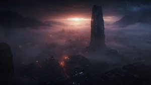 Mistveil Relaxing Cyberpunk Ambient Sci Fi Music for a City in Shadows