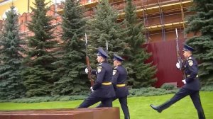 Смена караула, Вечный огонь, Кремль, Москва, Россия