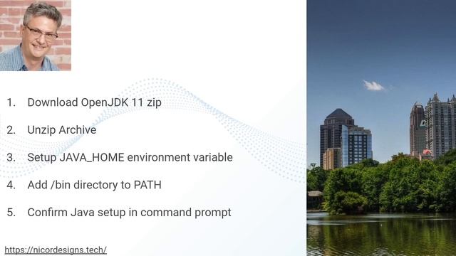 Setting up Java 11 on Windows 10 смотреть онлайн