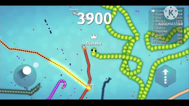 MOST DELICIOUS SNAKE. I FIND HUGE SCORE BUNDLE IN THE MAP CORNER! Epic Snakeio Gameplay #75 смотреть онлайн