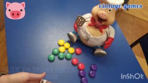Настольная игра Накорми поросенка Piggy Pop  #piggypop #goliathtoys #накормисвинку #свинкаобжора
