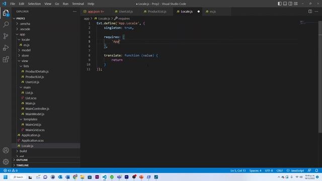 Personaliza la interfaz de tu aplicación de Sencha ExtJS смотреть онлайн