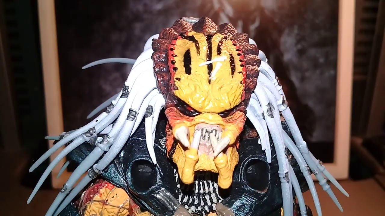 Neca Clan Leader Predator, Kenner Tribute. Antifake tutorial. смотреть онлайн