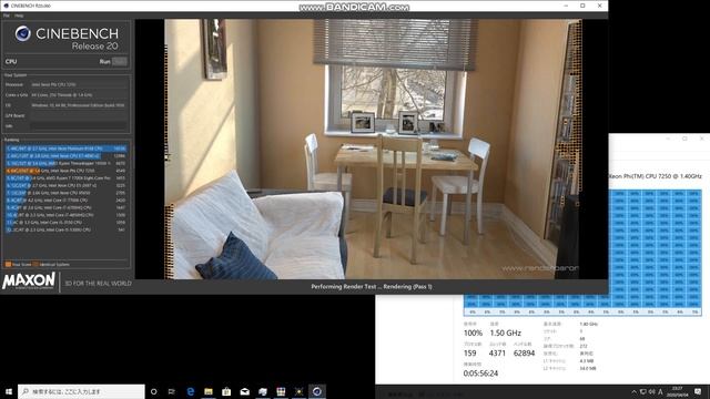 [ManyCore] Intel Xeon Phi 7250 68Cores / 272Threads! CPU Benchmark!!