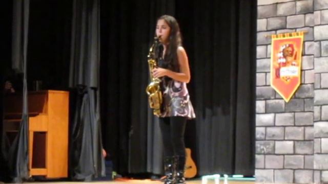 Careless Whisper Alto Sax Cover First Place Talent Contest by Shelbie Rassler смотреть онлайн
