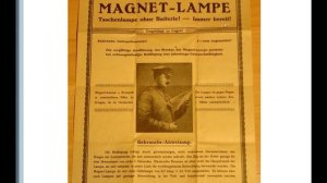 Запрещенная самосветящаяся магнитная лампа 19 века