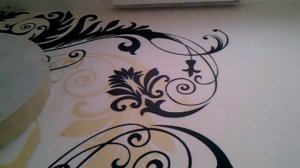 Наливной пол с рисунком