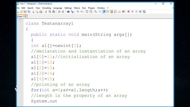 Java | Creating and Using Arrays смотреть онлайн