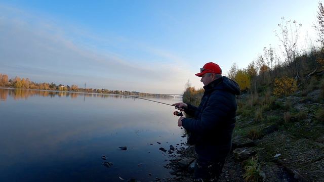 Окунь брал только так | Отводной Монтаж | Окунь на Спиннинг смотреть онлайн