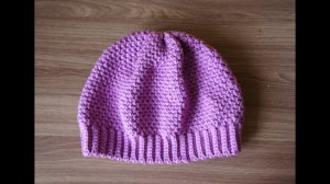 Весенняя шапочка крючком