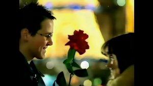 Две новогодние зеркальные заставки ОРТ, декабрь 2000 8K