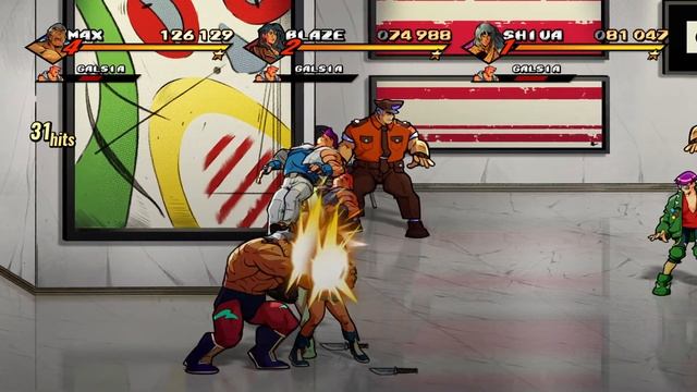 Streets Of Rage 4- (Sor 4 Max) DEATHLESS 3p Coop With Friends, Arcade Mania+