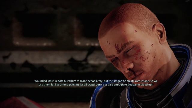 Mass Effect 2 Legendary Edition Wounded Merc on Korlus смотреть онлайн