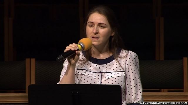 Стих «Христианин идет спокойно в небо» ─ Лилия Рябец смотреть онлайн