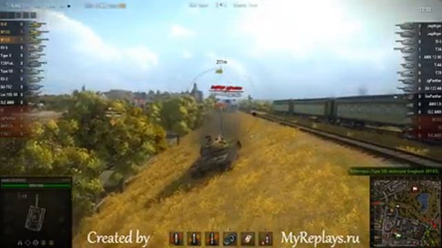 WOT: Widepark - M103 - 4 frags - Sniper, Steel Wall смотреть онлайн