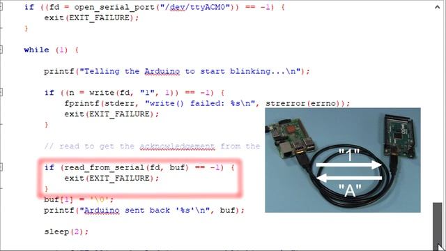 Raspberry Pi to Arduino Serial USB Communication смотреть онлайн
