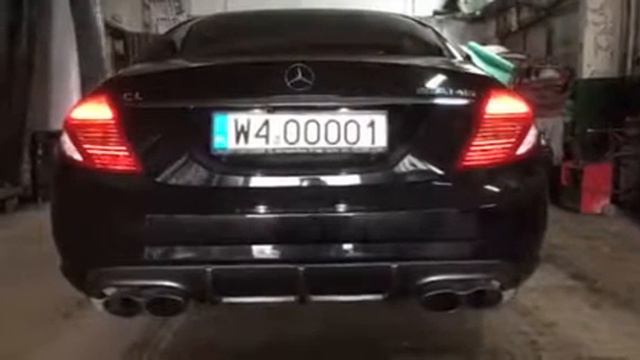 MERCEDES CL550 AMG REAL SOUND - AUTO DLA EKSCENTRYKA !!! смотреть онлайн