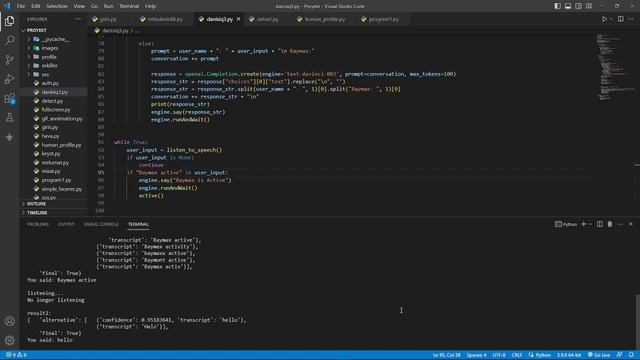 Chat GPT 4 and Baymax robot with Python language - PART 1 смотреть онлайн