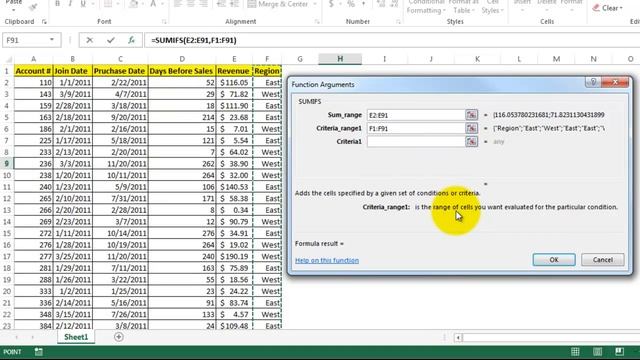 Excel: SUMIF and SUMIFS Functions смотреть онлайн