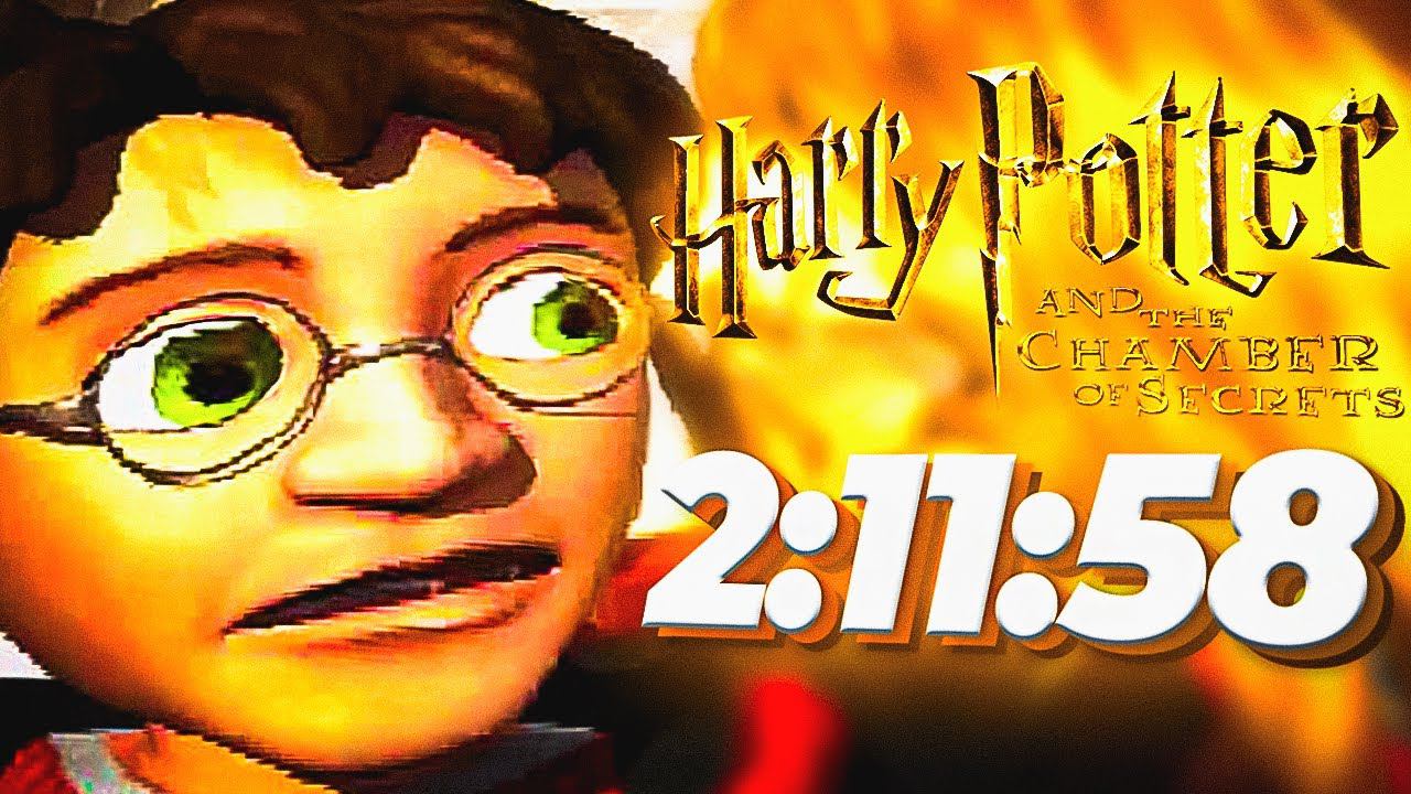 [Speedrun] Гарри Поттер и тайная комната[Any NMS%] Ps1 2:11:58|Cуперген