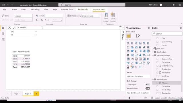 HOW TO FIX SLICER ISSUES | DATA MODEL ISSUES | AMBIGUITY ISSUES IN POWER BI смотреть онлайн