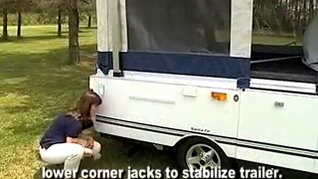 Fleetwood Folding Camper Set Up смотреть онлайн