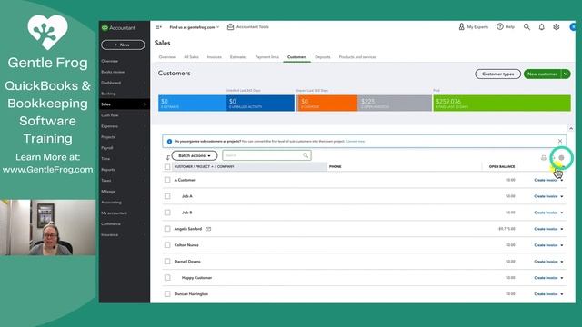 How to Make Customers Inactive in QuickBooks Online смотреть онлайн