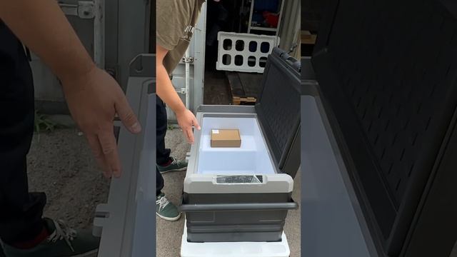 Огромный автохолодильник Alpicool TSW120 114 литров смотреть онлайн