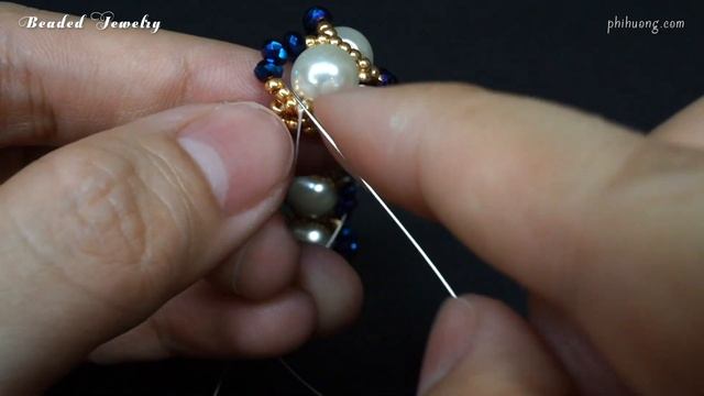 How To Make Simple Pearl Bracelet And Earrings. Beads Bracelet. Easy To Make