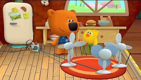 Детский уголок /Kids'Corner Мишки. Ми-ми-мишки. Глобальное Потепление. Видео с Кешей и Тучкой