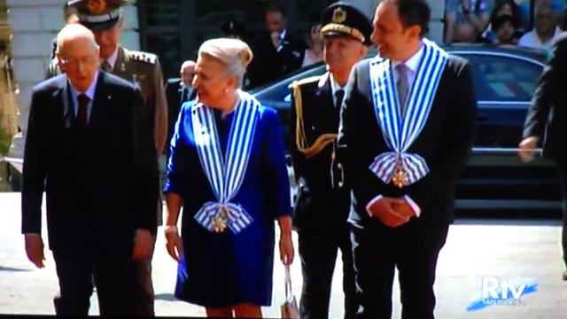 San Marino. Napolitano ricevuto dai Reggenti смотреть онлайн