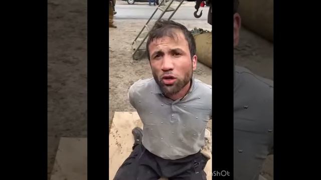 Кадры задержания террористов на «Крокус Сити Холл