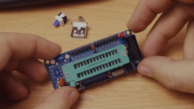 ATmega8 Development Board AVR, DIY-kit смотреть онлайн