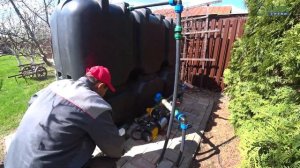 Запуск системы автоматического полива после зимы. Автополив Hunter.