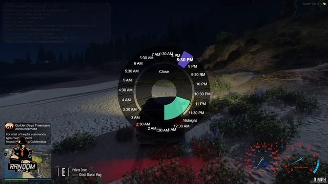 FiveM server called golden days! смотреть онлайн