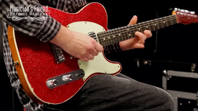 Fender Double TV Jones Relic Telecaster Electric Guitar смотреть онлайн
