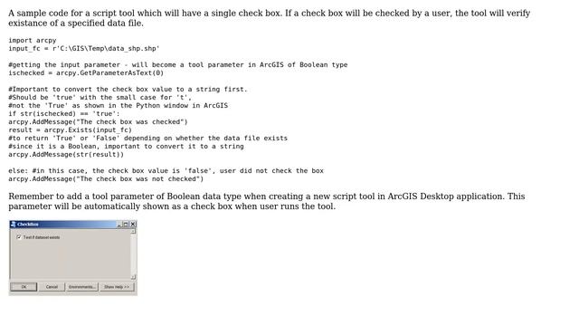 GIS: Creating checkbox parameter in Python script tool for ArcGIS Desktop? (2 Solutions!!) смотреть онлайн