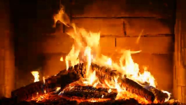 ? Crackling Fireplace 4K (12 HOURS). Burning Fireplace & Crackling Fire Sounds. Christmas Fireplace